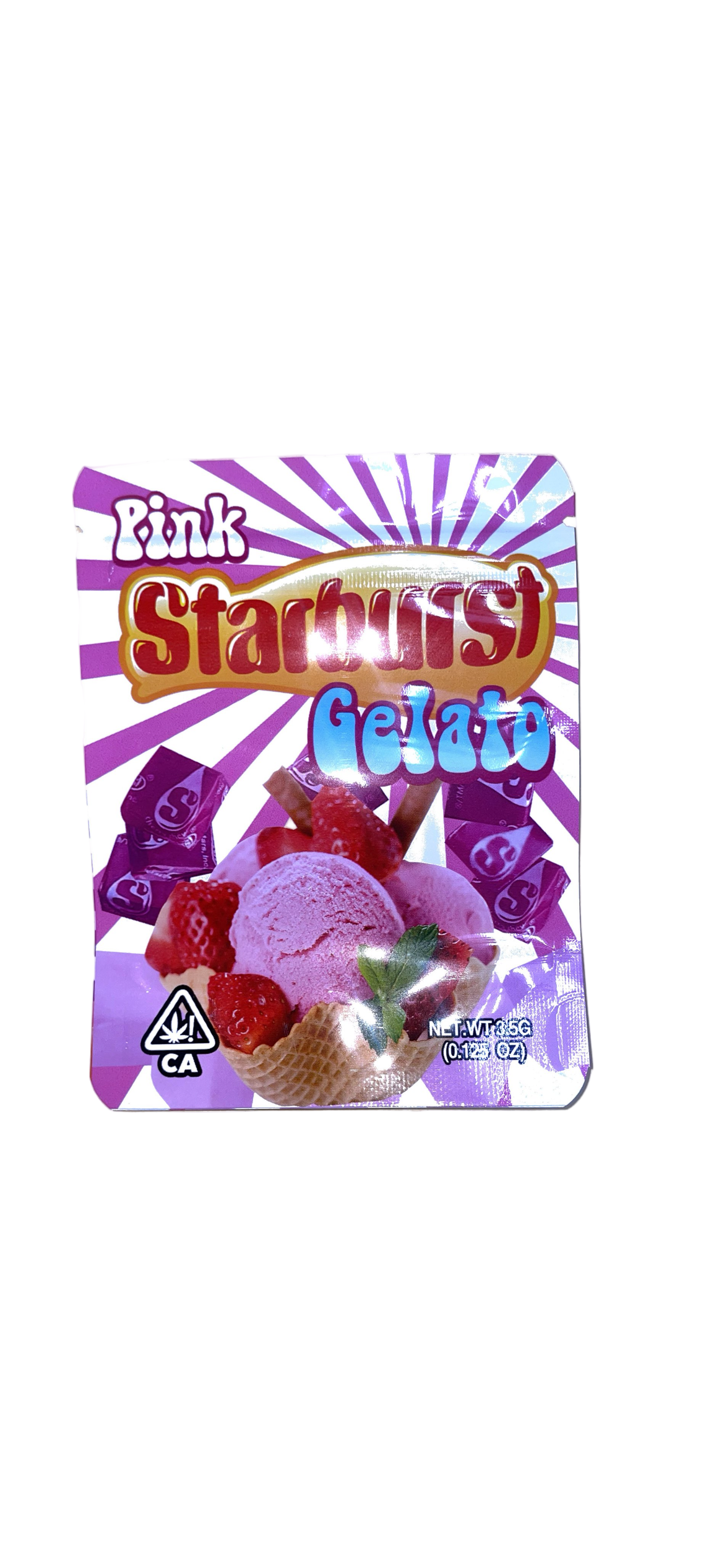 Pink Starburst Gelato 3.5 Bag