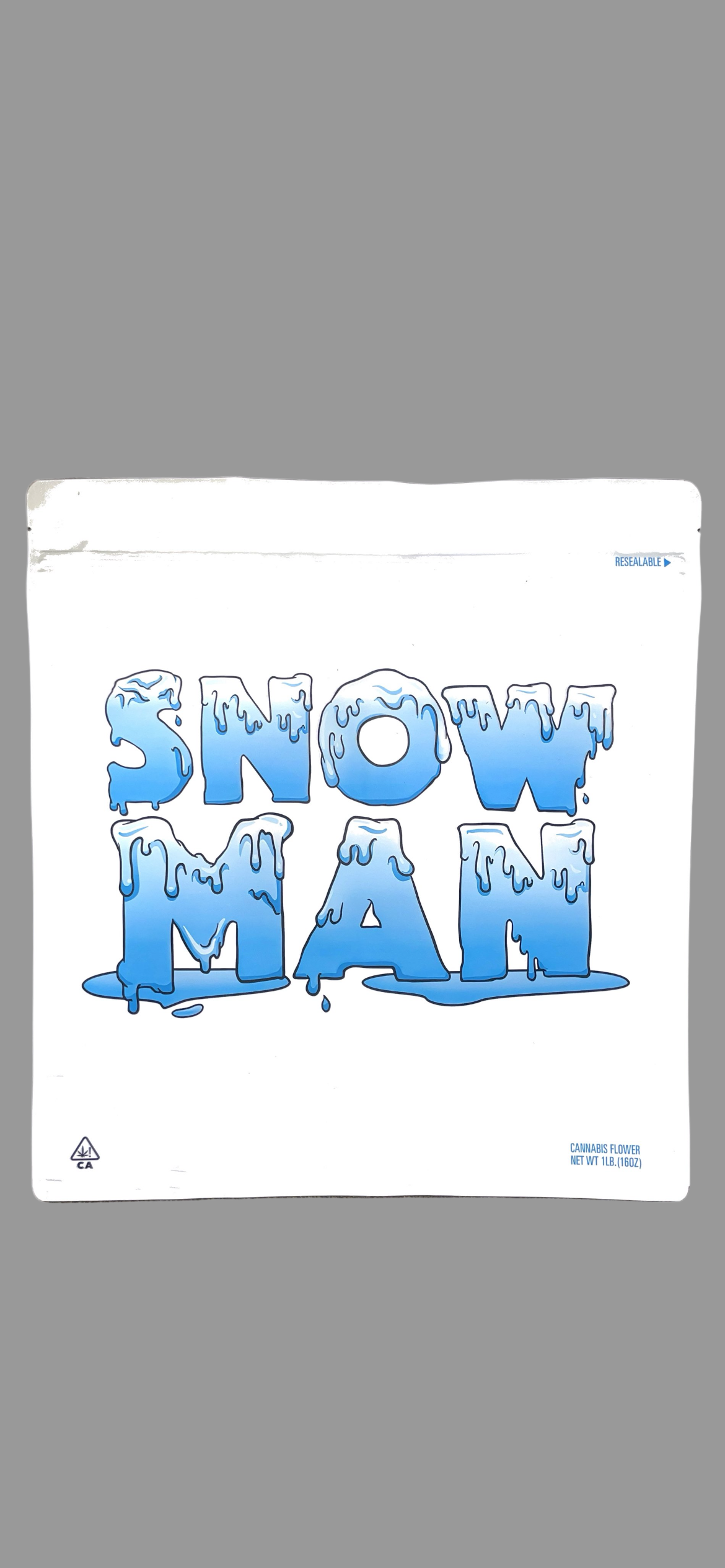 Snow Man Pound Bag